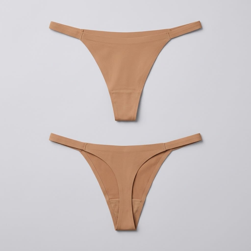 String Seamless — Coupe échancrée, finitions discrètes