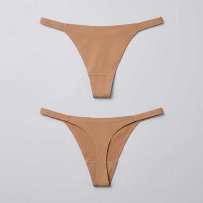String Seamless — Coupe échancrée, finitions discrètes