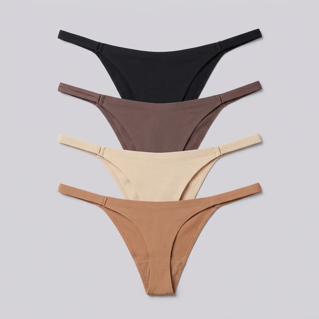 String Seamless — Coupe échancrée, finitions discrètes