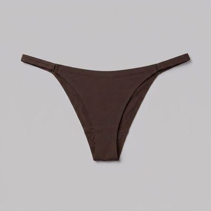 String Seamless — Coupe échancrée, finitions discrètes